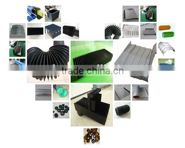 Frame type guideway cnc machine bellow cover