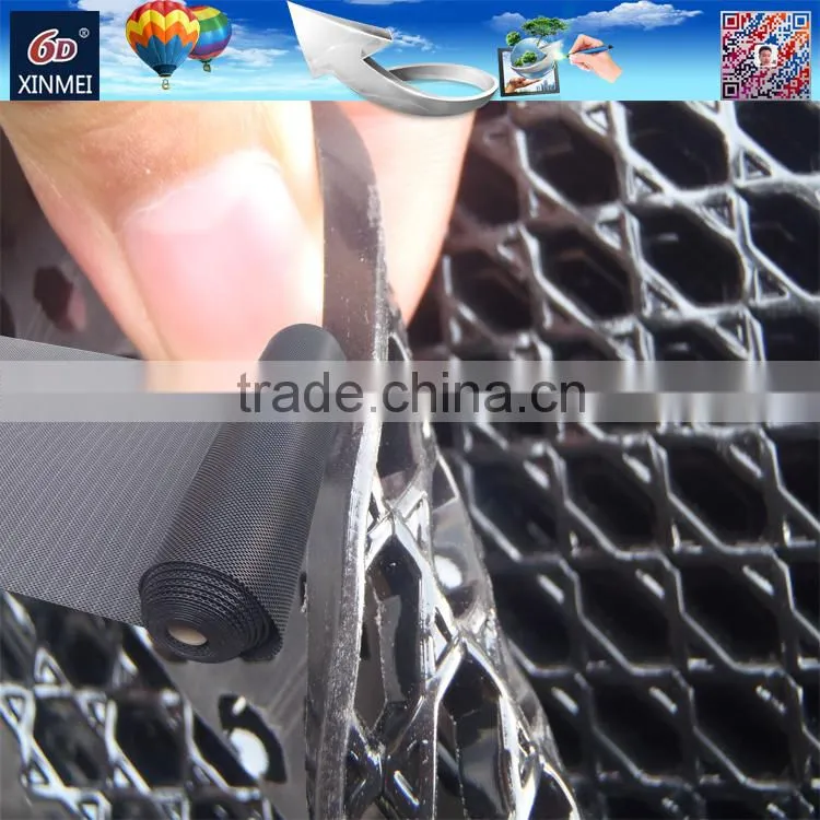 garden plastic material black pvc ground mat