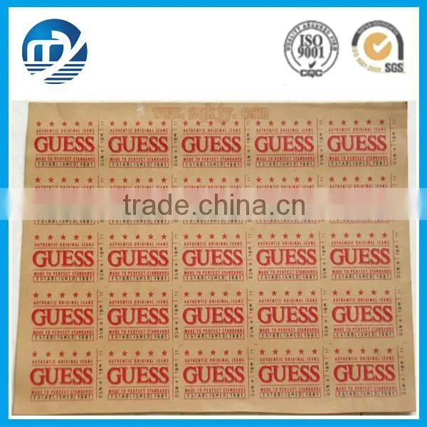 Self adhesive kraft paper sticker with high quality
