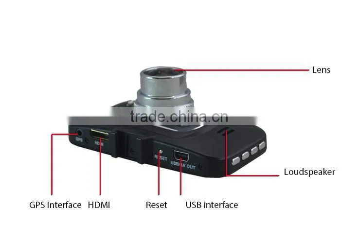 AC new arrival dvr car 2013 Built-in GPS Ambarella A2S60 1080P Real FHD car dvr H.264 car dvr 2013