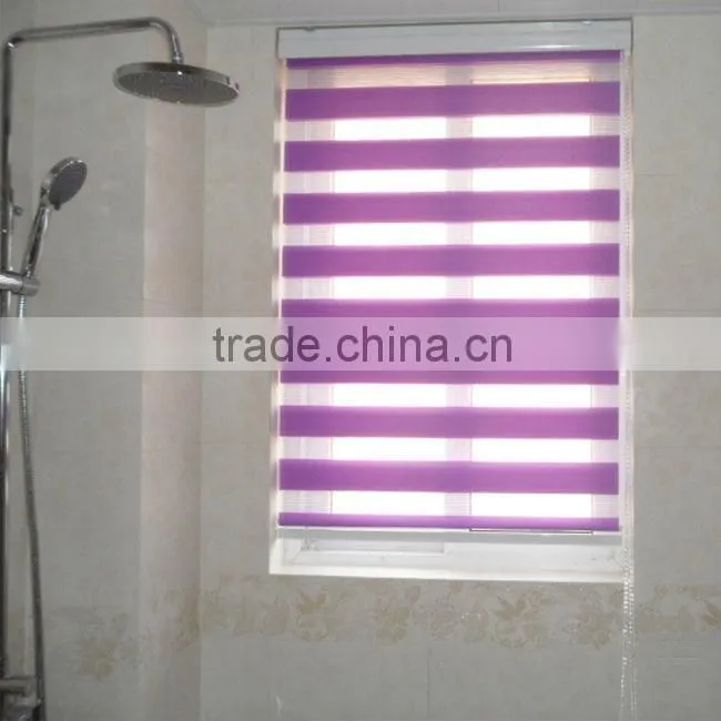 fabrics of zebra two layer roller blind