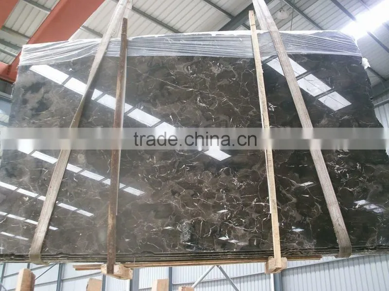 Chinese dark emperador marble slab