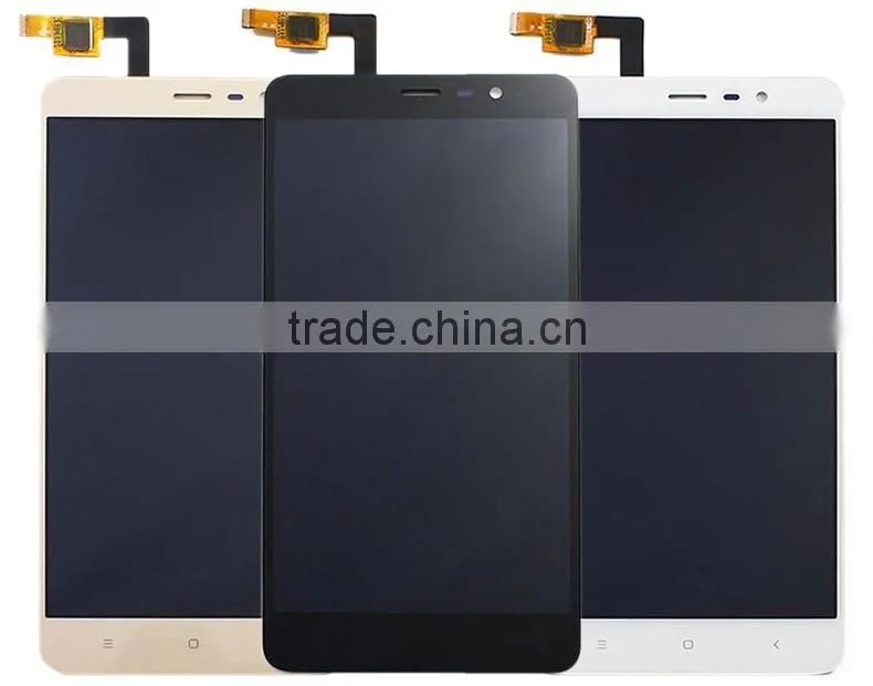 Lcd display touch glass digitizer assembly for xiaomi redmi note 3 replacement screen free shipping