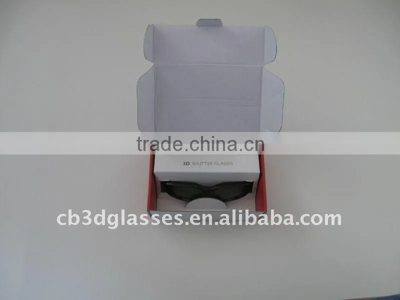 popular 3d tv shutter glasses dry battery design