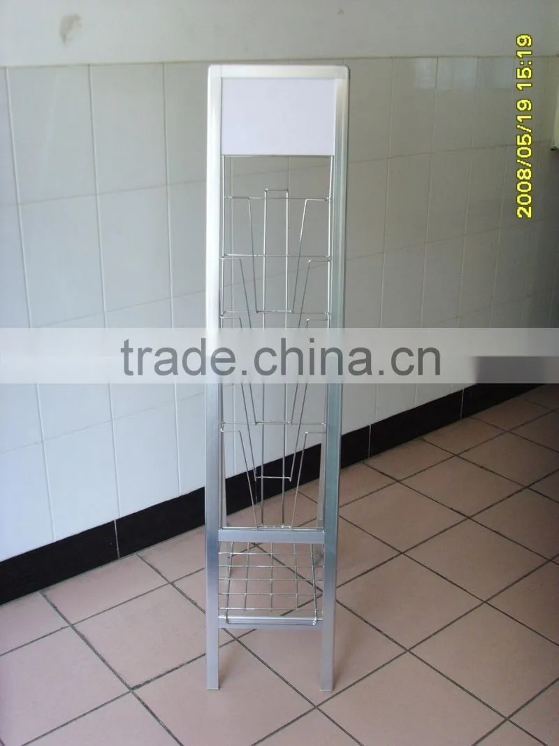 good quality brochure display shelf