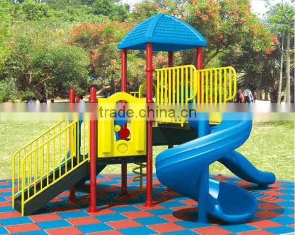 sports amusement equipment plastic playground slide