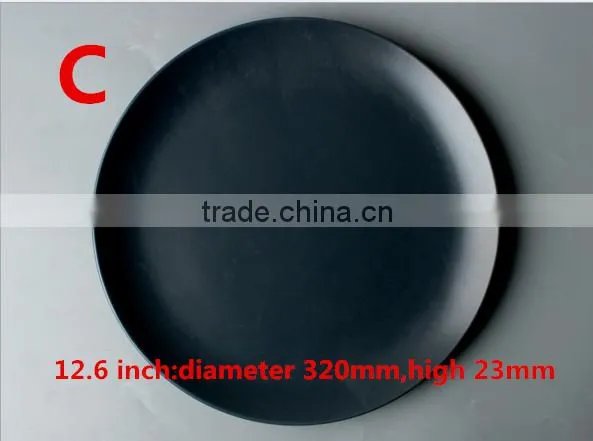 Pasta Pircular Flat Large Steak Dinner Plate Hotel Restaurant Ceramic Tableware SJ-0041