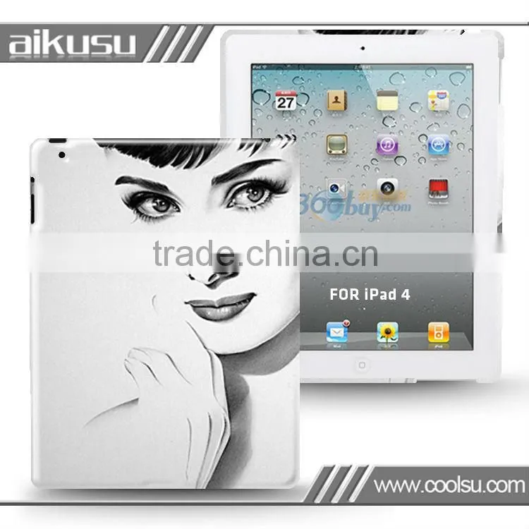 Top quality custom case for ipad4 with new design