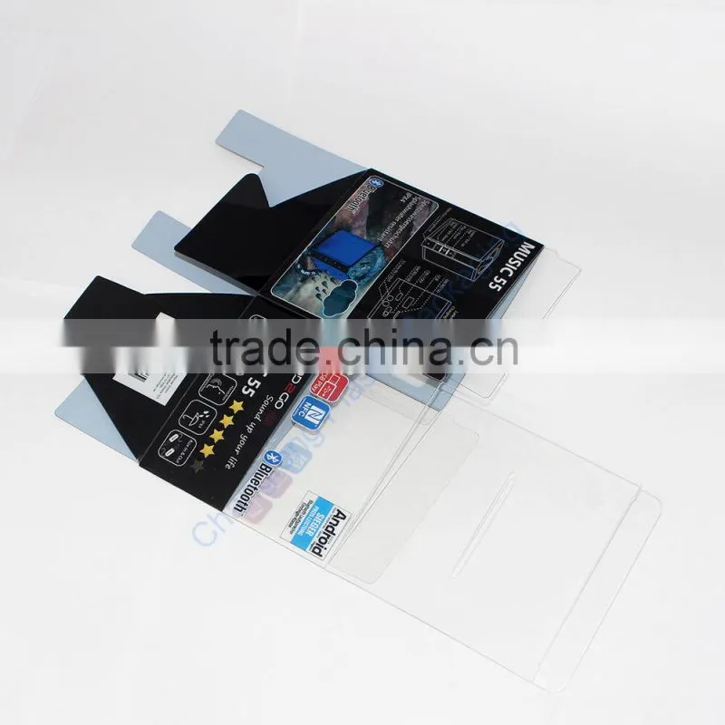 Hot Sale Clear Bluetooth Speaker Packaging Plastic Box