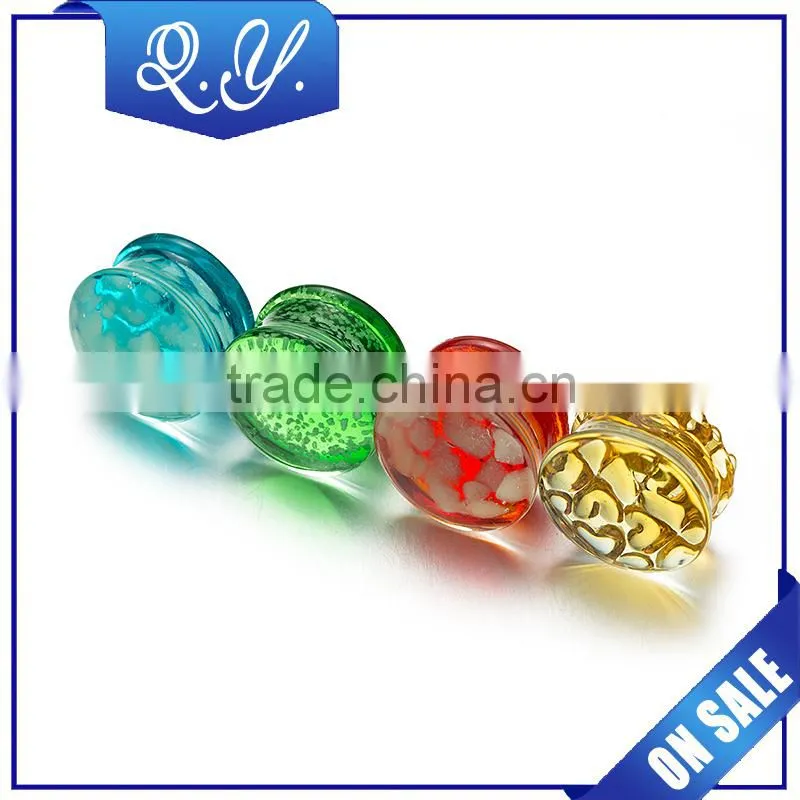 Fine tree plug tunnel jewelry christmas flesh tunnels ear expander body jewelry wholesale