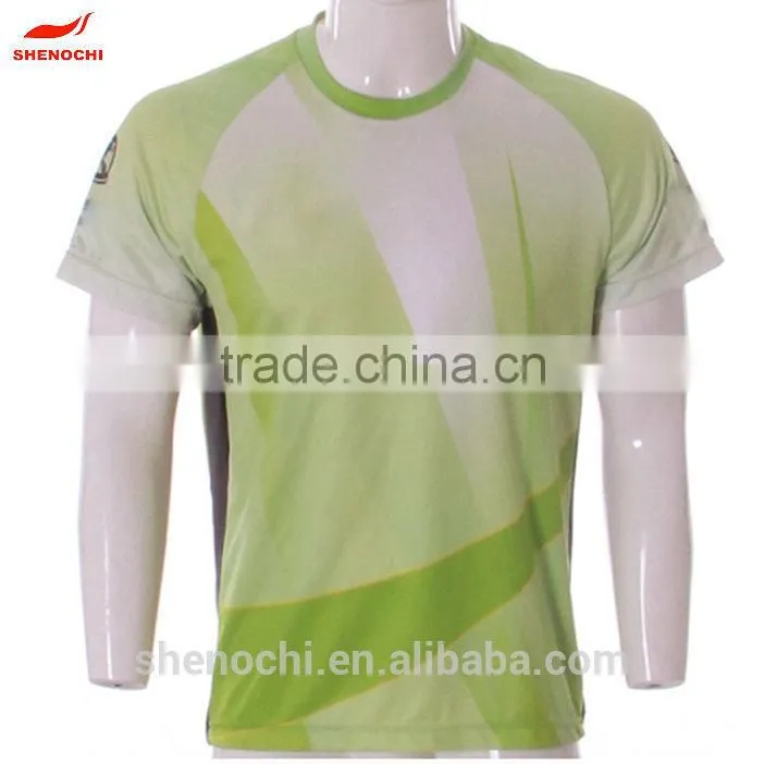 Dongguan factory hiigh fashion custom design dri fit sublimation sport t shirt wholesale