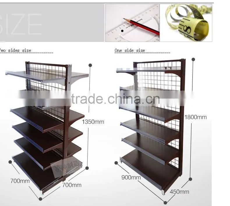 used supermarket food display shelf heavy duty shelf supermarket