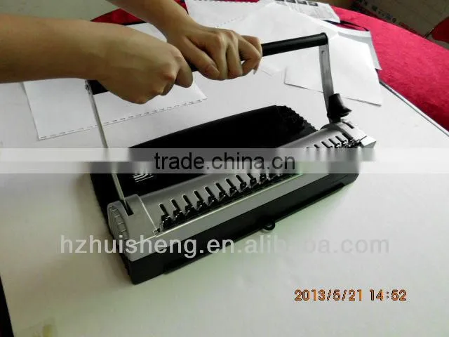 Office equipment double wire binding machine HS815