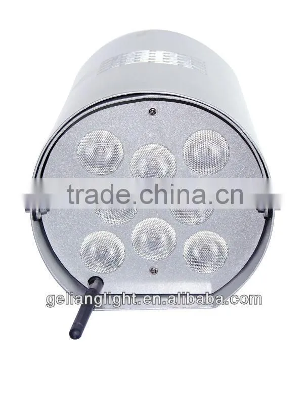 LED night club bar wash lighting RGBW battery powered dmx wireless wall washer