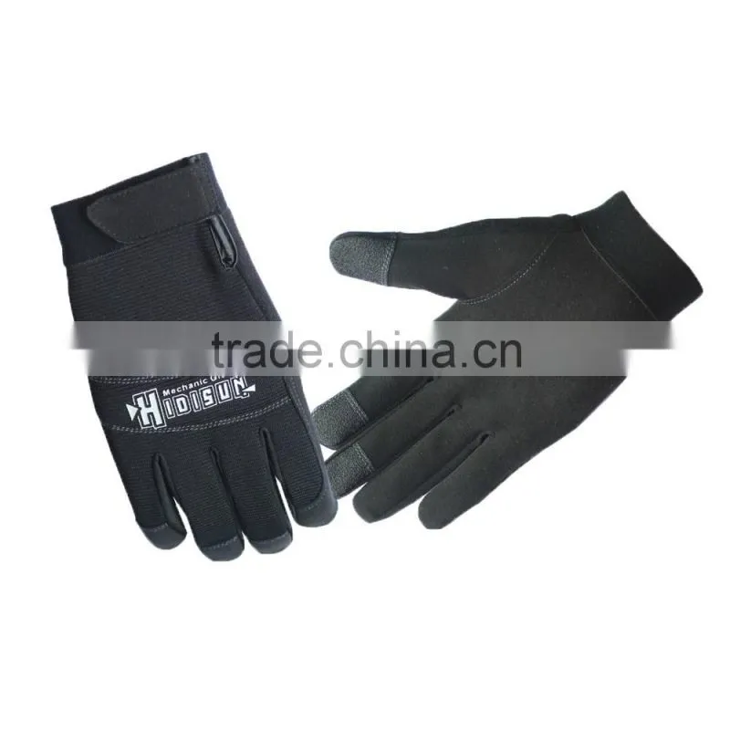 Best selling cheap spandex winter brand name glove