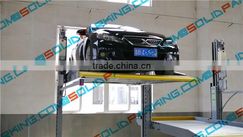 Hydraulic Driven No Power Consumption Position LocksAutomatic Smart Car Parking Lift