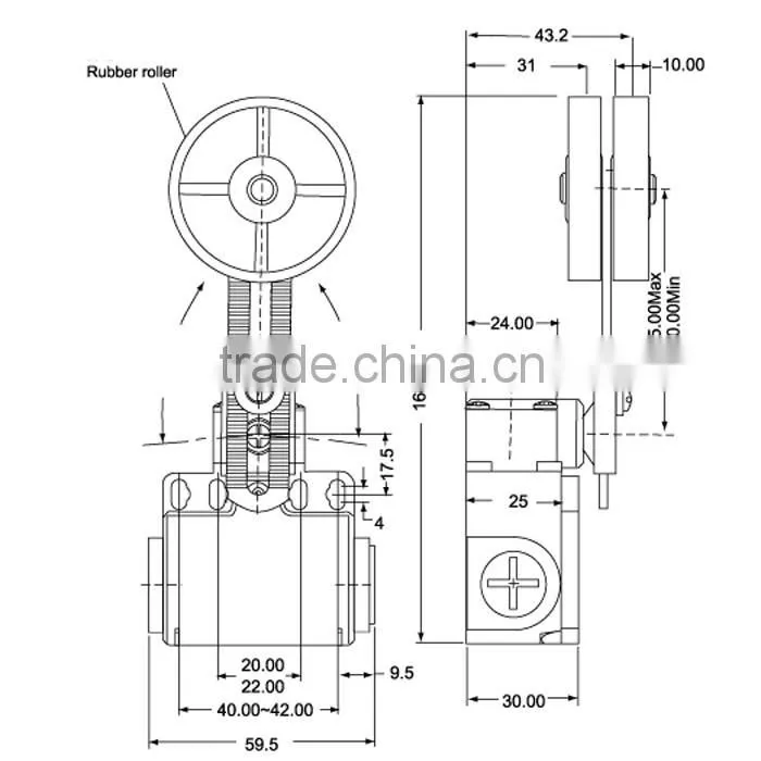 Limit Switch TLS391 XCK-T149
