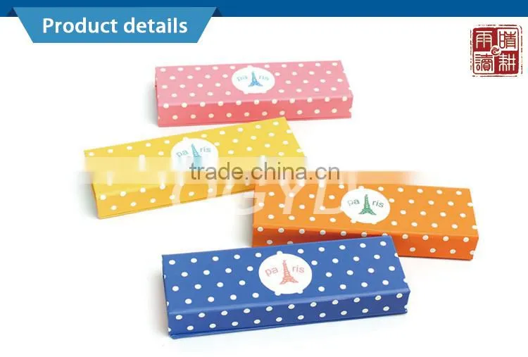 manufacturer custom logo printed gift box for pens