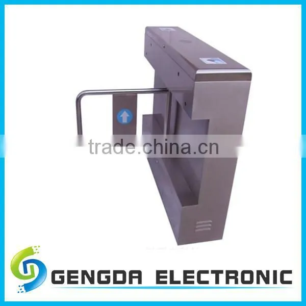 automatic cabinet swing barrier sliding door mechanism for pedestrian management