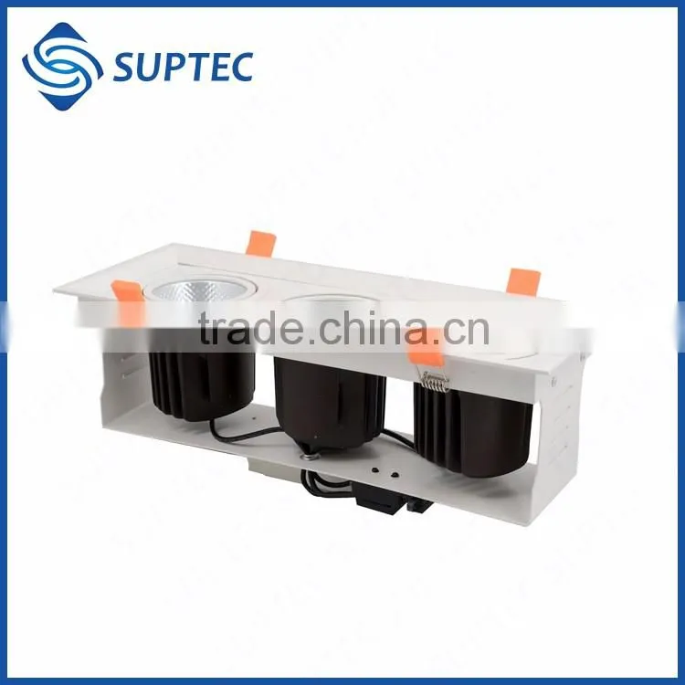 Three Head COB LED Grille Downlight