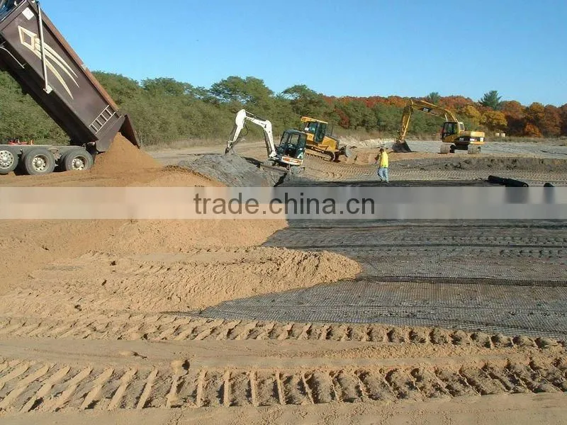 plastic soil stabilization geogrid