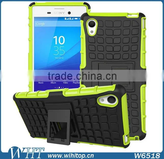 Slim Armor Case for Xperia M4 Aqua, Shockproof Silicone Case for Xperia M4 Aqua