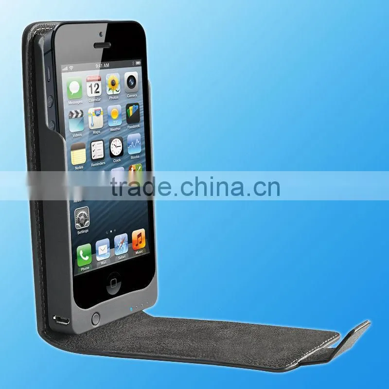 For iPhone 5 case charger 2450mA