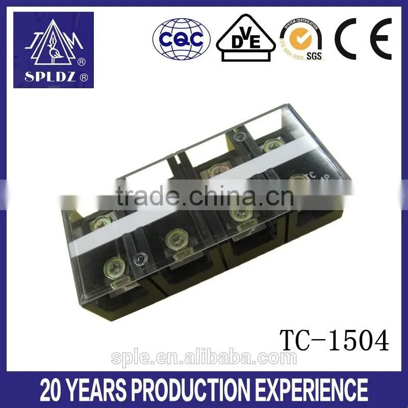 600V/150A copper 4-way terminal block TC-1504