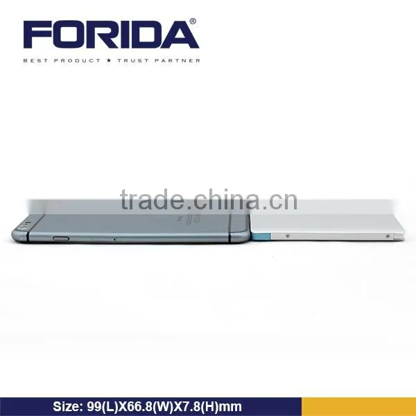 Forida aluminium ultrathin credit card power bank