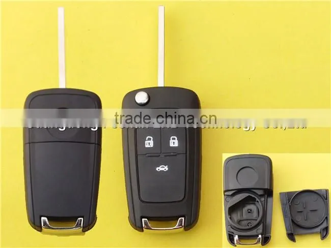 Wholesale remote car key blanks for Opel 3 buttons key shell case