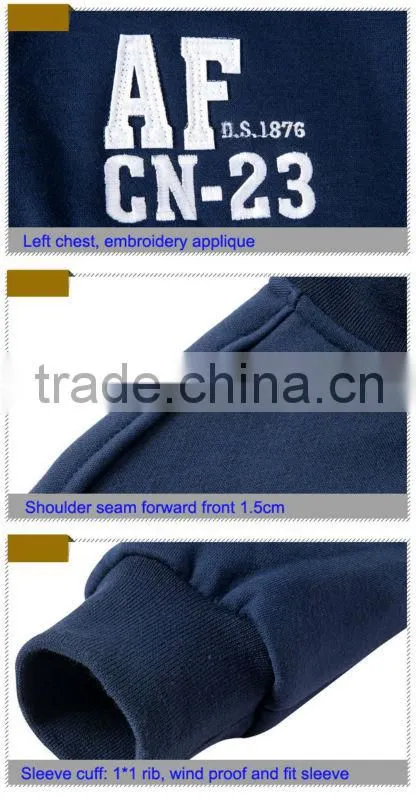 Men cheap fleece hoodies, men's track fleece jacket, sports top