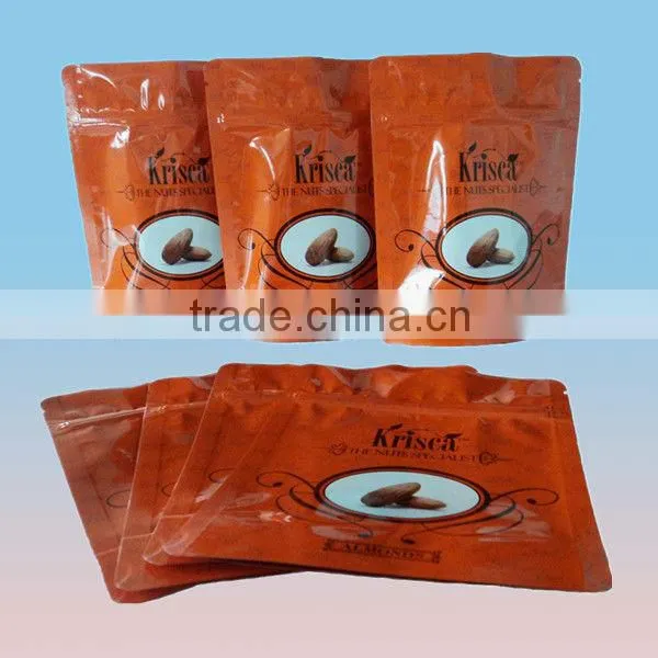 zip lock plastic packaging food packaging for nuts disposable plastic fast food packaging container