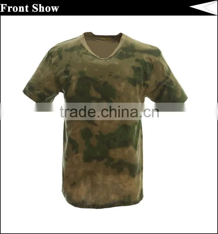 man t shirt short sleeve round neck a-tacs combat shirt