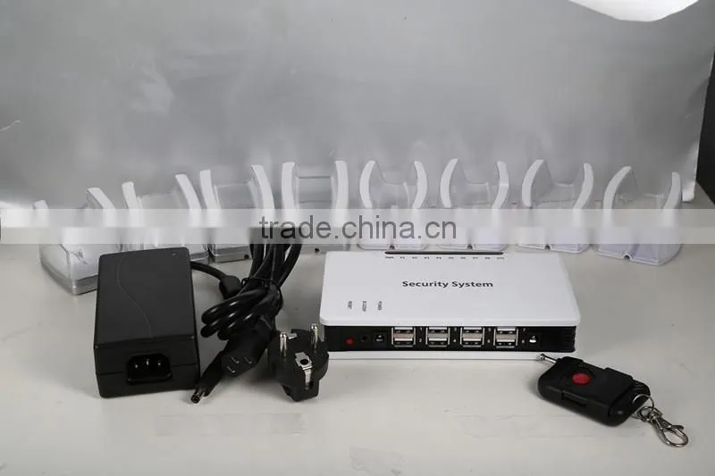 Hot sell 8 ports multiple phone security system display