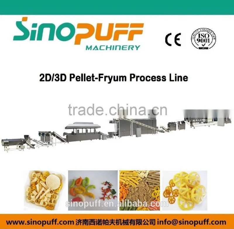Popular Sales Corn Tortilla machine/Doritos corn chips making machine