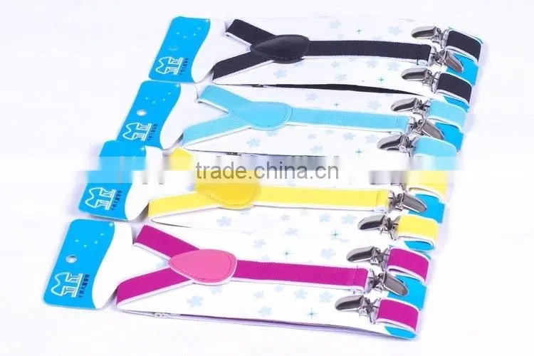Wholesale Fashion Elastic Cheap Kids Suspenders
