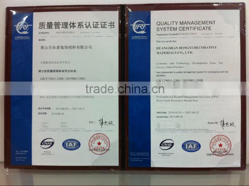 self-adhesive pvc wall paper