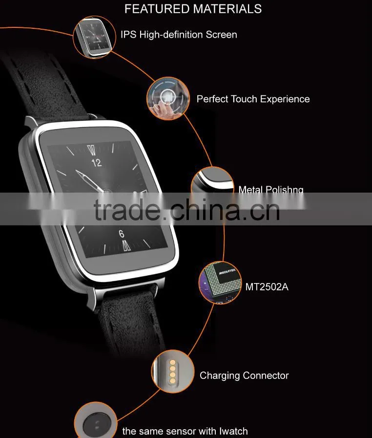 2015 new arrivel BTW-M28 bluetooth smart watch with heart rate monitor