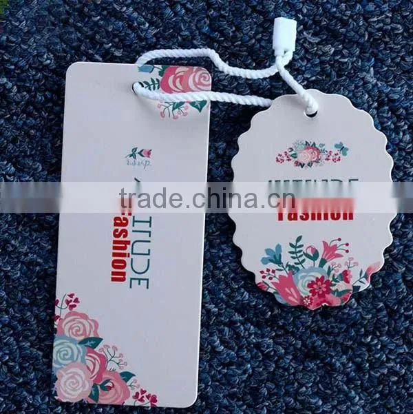 Custom Linen Fabric Hand Tag for Garment
