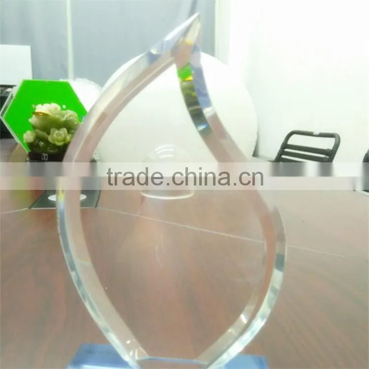 Cheap award medals, wholesale custom award ribbons, new design crystal trophy award