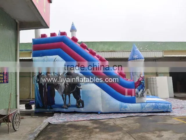 offer different shape and size commercial inflatable toys with frozen slide