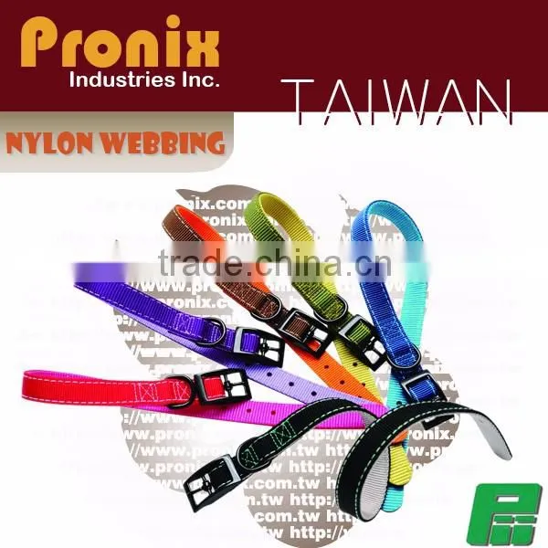 double layer nylon dog collar