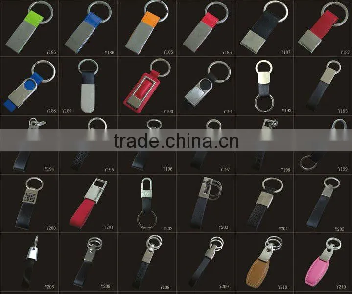 custom metal keyring with printed logo