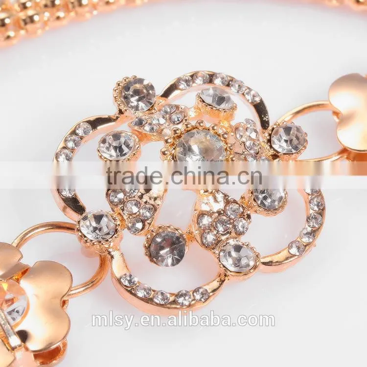 Custom different types of gold decorative metal chain Brightness F1-80051