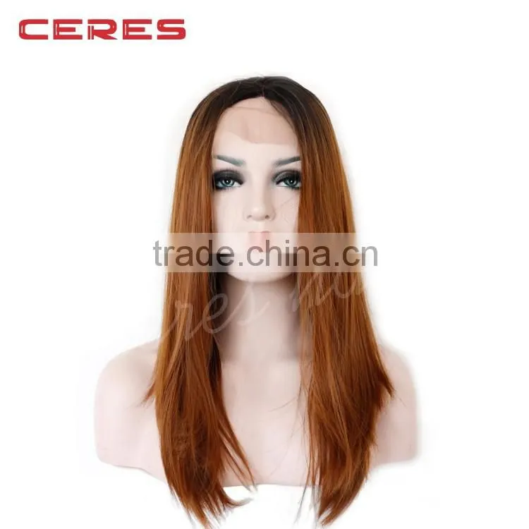 Natural Wig Heat Resistent Synthetic Hair Sexy Bob Style Black Brown Blonde Auburn for Regular Wear or Cosplay