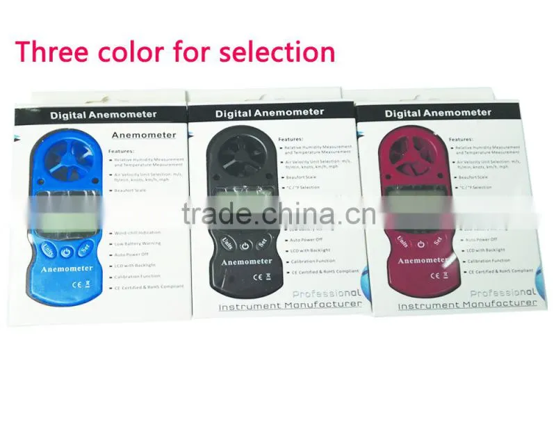 Hot sale! speed sensor cup anemometer with temperature humidity ,barometer,altimeter for sale with factory price TL-302