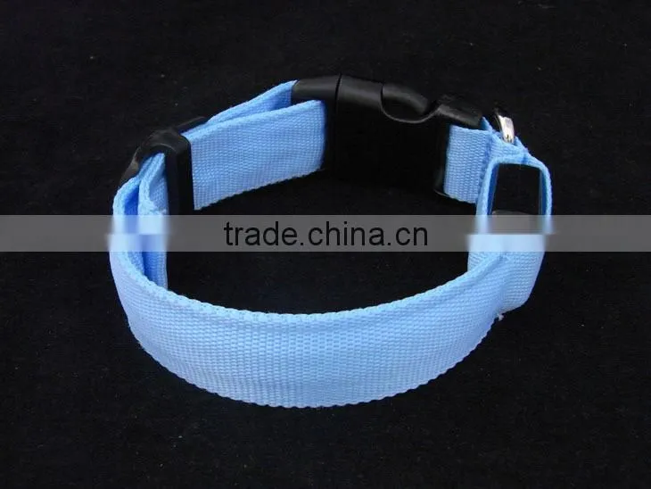 Pet Products 8 Fashion Color 3 Flashing Mode Dog Luminous Collar