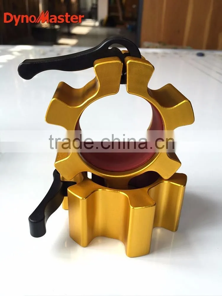 Dynomaster barbell collar clamp/best barbell collar /customized barbell collar
