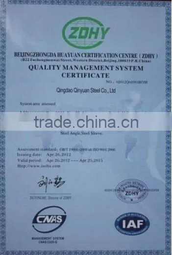 Gauge thickness galvanized corrugated steel sheet