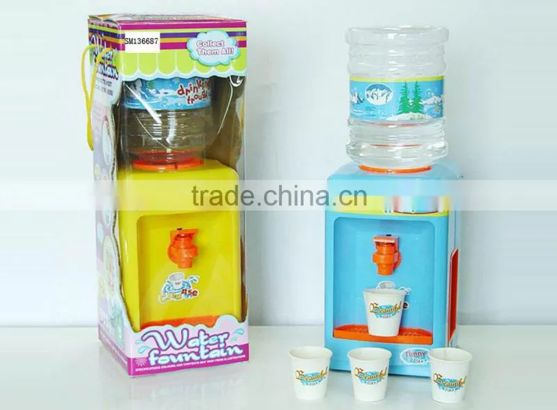 Mini square water dispenser kids/water fountain toy/drinking fountain toy